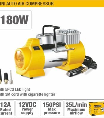 12V 180W Auto Air Compressor (150PSI Max) Model ARL-CMM180U