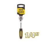 150mm Ratchet Ring Spanner (72T) with TPR+PP Handle Model ARL-YCE104U