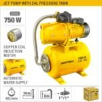 1HP Jet Pump with 24L Pressure Tank Model ARL-PPTTOO1