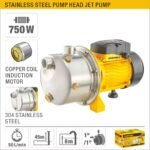 1HP Stainless Steel Head Jet Pump Model ARL-PPTCOO1
