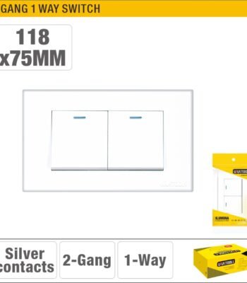 2 Gang 2 Way Wall Switch ARL-INT602U