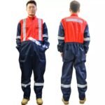 240 Grams Polyester High Visibility Reflective Safety Coveralls ARL-OV19