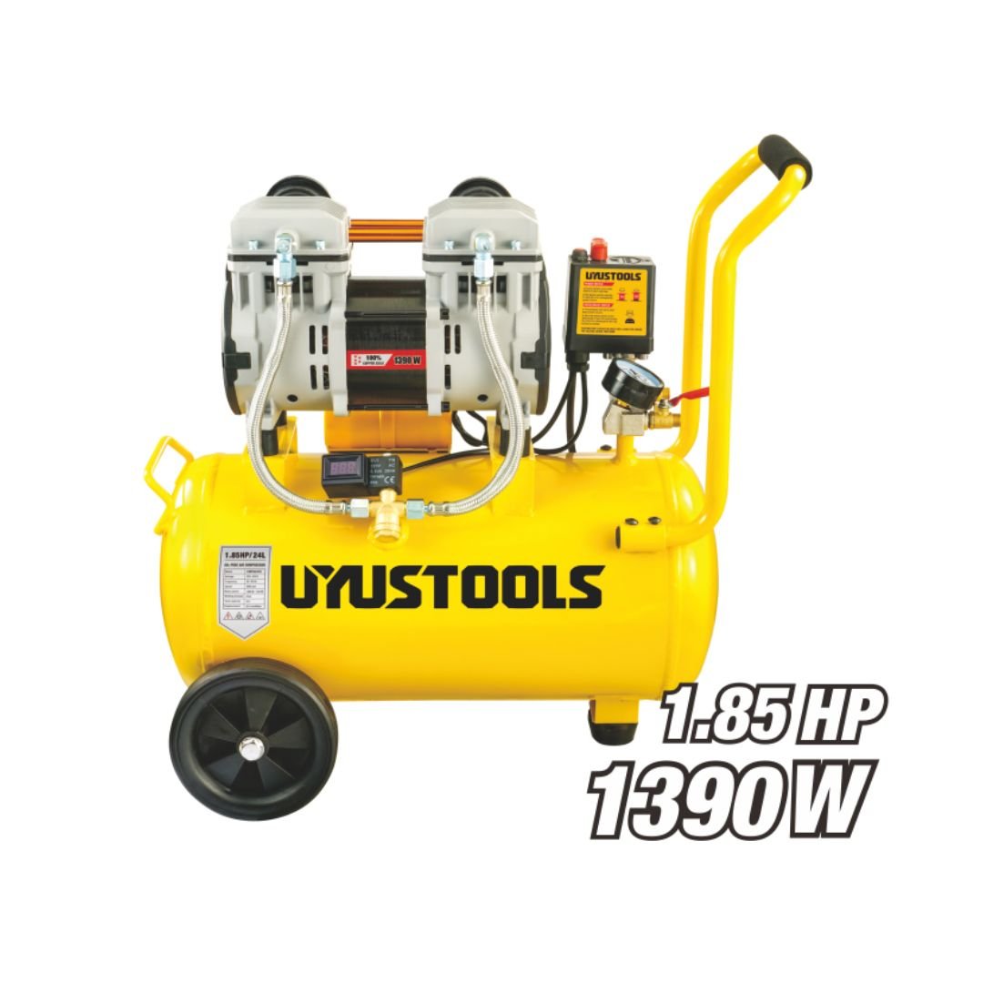 24L 1.85HP Oil-free Air Compressor with Silencer Model ARL-CMP924FU