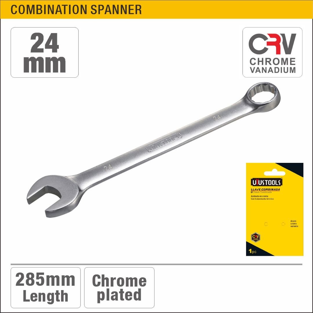 24mm Combination Wrench Chrome Vanadium Steel Model ARL-YOZ024
