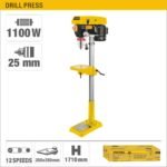 25mm Drill Press with 12 Spindle Speeds Model ARL-UY-TLB25