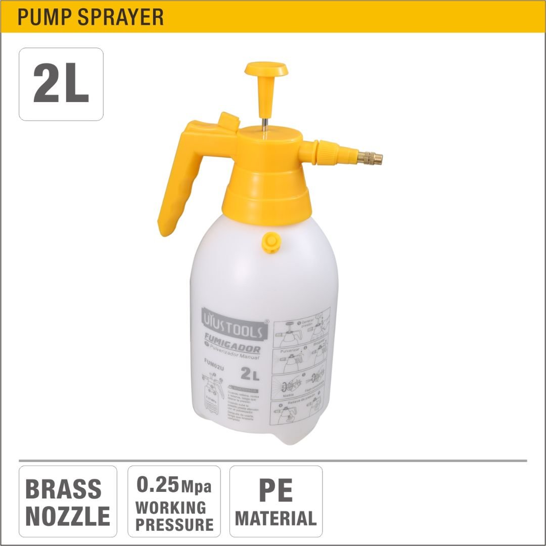 2L Pump Sprayer with Brass Nozzle Model ARL-FUM02U