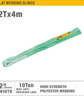 2T x 4m Flat Webbing Sling (5:1 Safety Factor) Model ARL-CU2T4M