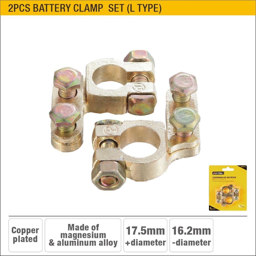 2pcs Battery Clamp Set (L type) Model ARL-TMB02L