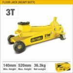 3 Ton Floor Jack (140-520mm Lift Height) with Safety Valve Model ARL-GAM03U