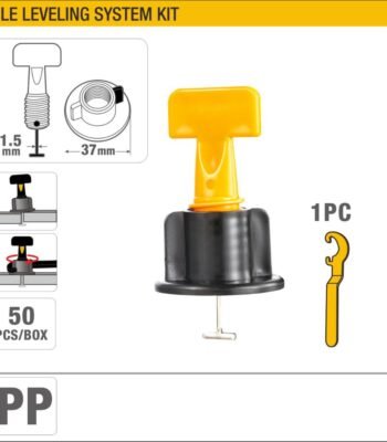37mm Tile Leveling System Kit (Non-Replaceable Steel T-Pin) Model ARL-NIC37F