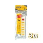 3m White Extension Socket with 6 Outlets ARL-AGM316CL-B