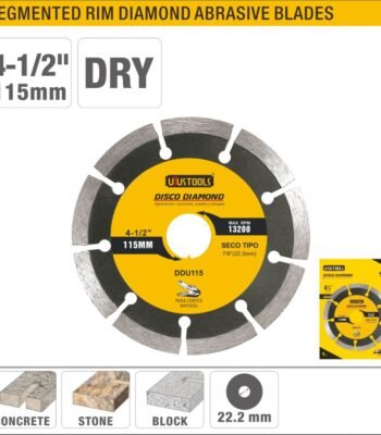 13200RPM Dry Diamond Cutting Disc (Cold Pressed) Model ARL-DDU115