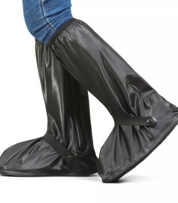40 cm Waterproof Motorcycle PVC Rain Boots Shoe Cover with Zipper Unisex ARL-H-212