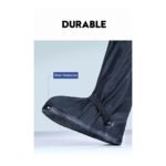 40 cm Waterproof Motorcycle PVC Rain Boots Shoe Cover with Zipper Unisex ARL-H-212