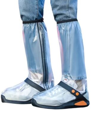 40 cm Waterproof Motorcycle PVC Rain Shoe Cover Unisex ARL-H-268