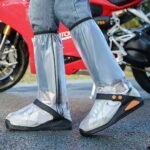 40 cm Waterproof Motorcycle PVC Rain Shoe Cover Unisex ARL-H-268