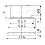 Ventilation fan with light ARL-BPT15-16-23(P12MD)