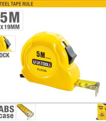 5m x 19mm Tape Rule with ABS Case (Metric & Inch) Model ARL-FL519A