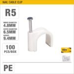 5mm Nail Clip (Polyethylene) Model ARL-GPC05B