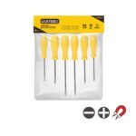 6-Piece Screwdriver Set with Magnetic Tips Model ARL-DEM06U