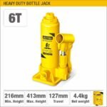 6 Ton Heavy Duty Bottle Jack (216-413mm Lift Height) Model ARL-GAB206