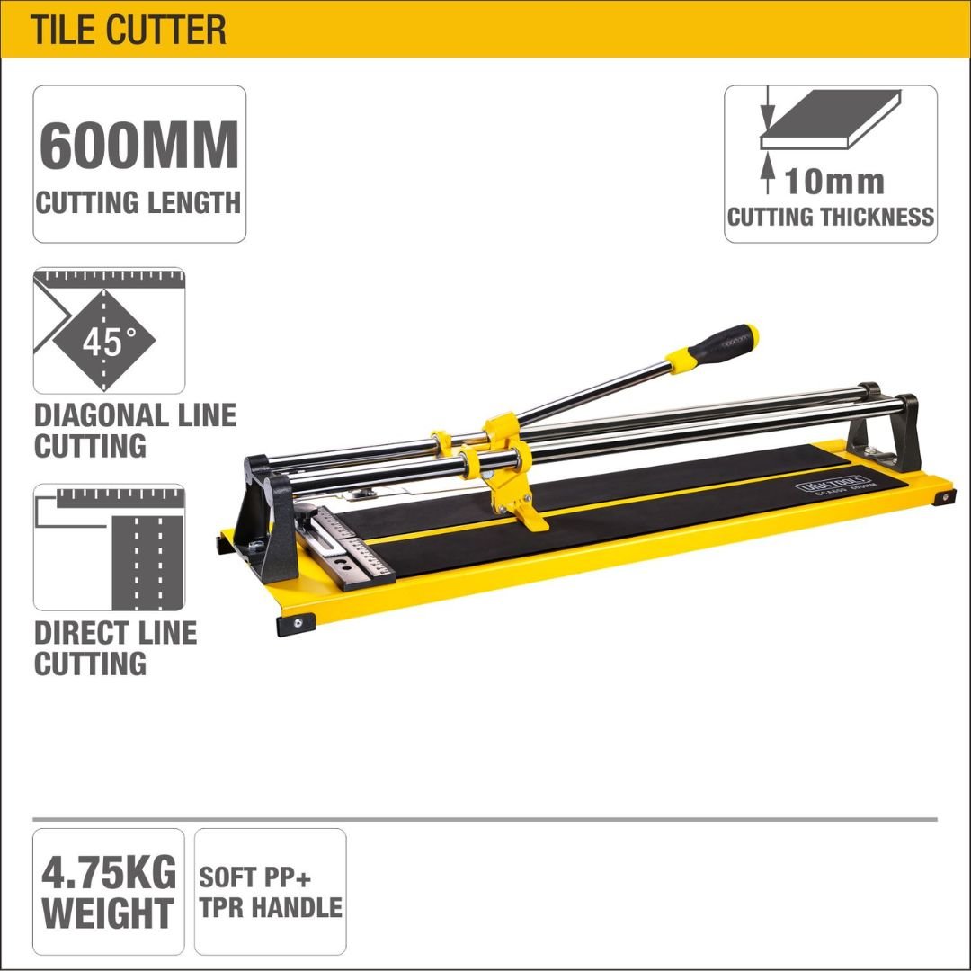 600mm Multifunction Tile Cutter with Tungsten Carbide Blade Model ARL-CCA600