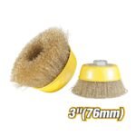 76mm Wire Cup Brush with M14x2 Thread Model ARL-EBC003