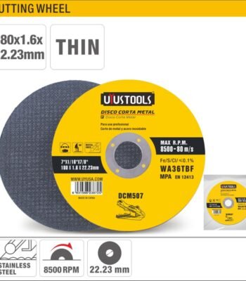 8500RPM Metal & Stainless Steel Cutting Wheel Model ARL-DCM507