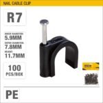 7mm Nail Clip (Polyethylene) Model ARL-GPC07N