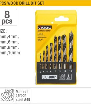 8pcs Wood Drill Bit Set Model ARL-BCM805