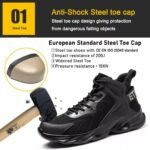 Anti Puncture Steel Toe Work Safety Shoes Sport ARL-TM3326