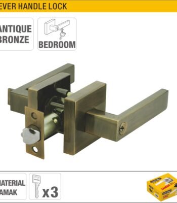 Antique Bronze Lever Handle Lock Model ARL-CH8807AB