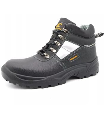 Black Leather Industrial Safety Shoes S3 ARL-TM004