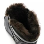 Black Men's Winter Safety Shoes ARL-TM3281