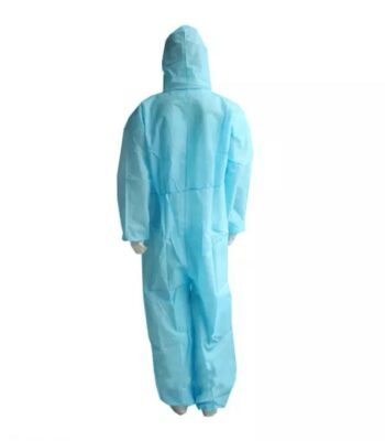 Blue Disposable Nonwoven Coverall With Hood ARL-DPOV1