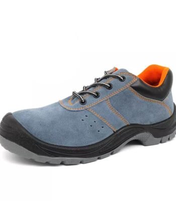 Blue Suede Leather Safety Shoes Unisex ARL-TM206