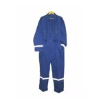Blue Work Garments Coveralls with Reflective Tape ARL-OV1-BU