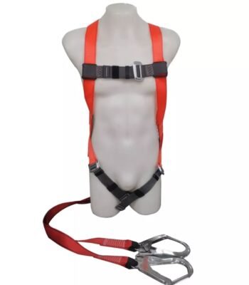 CE EN 361 Anti Falling Full Body Safety Harness Shock Absorber Lanyard Safety Belt ARL-FBH02