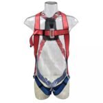 CE EN 361 Polyester Webbing Full Body Harness with Shock Absorber Lanyard ARL-HN01