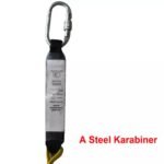 CE EN355 Certified Yellow Polyester Safety Energy Absorber Lanyard ARL-HN28