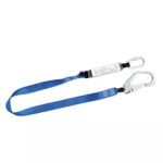 CE EN355 Energy Absorber Safety Lanyard with 1 Forced Large Hook ARL-HN36