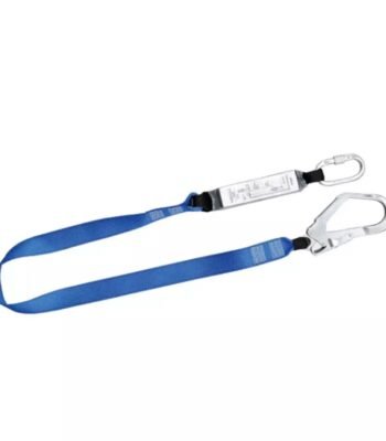CE EN355 Energy Absorber Safety Lanyard with 1 Forced Large Hook ARL-HN36