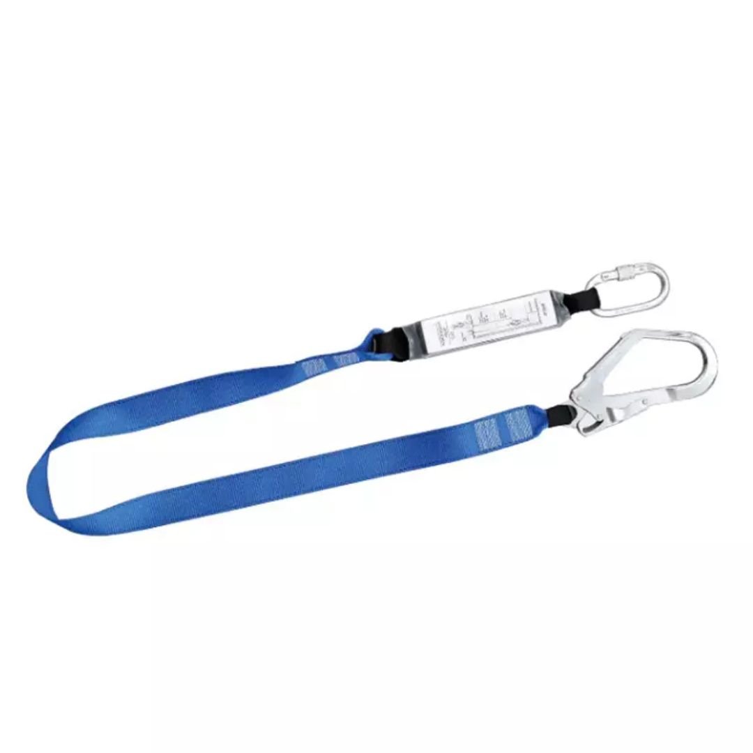 CE EN355 Energy Absorber Safety Lanyard with 1 Forced Large Hook ARL-HN36