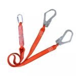 CE Standard 2 Hooks Shock Absorber Safety Lanyard ARL-HN19