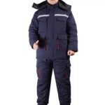 Cold Storage Winter Jacket and Pants Safety Workwear Set ARL-UM33