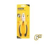 Combination Pliers with Hardened Cutting Edges and PVC Handle Model ARL-ALU6D15