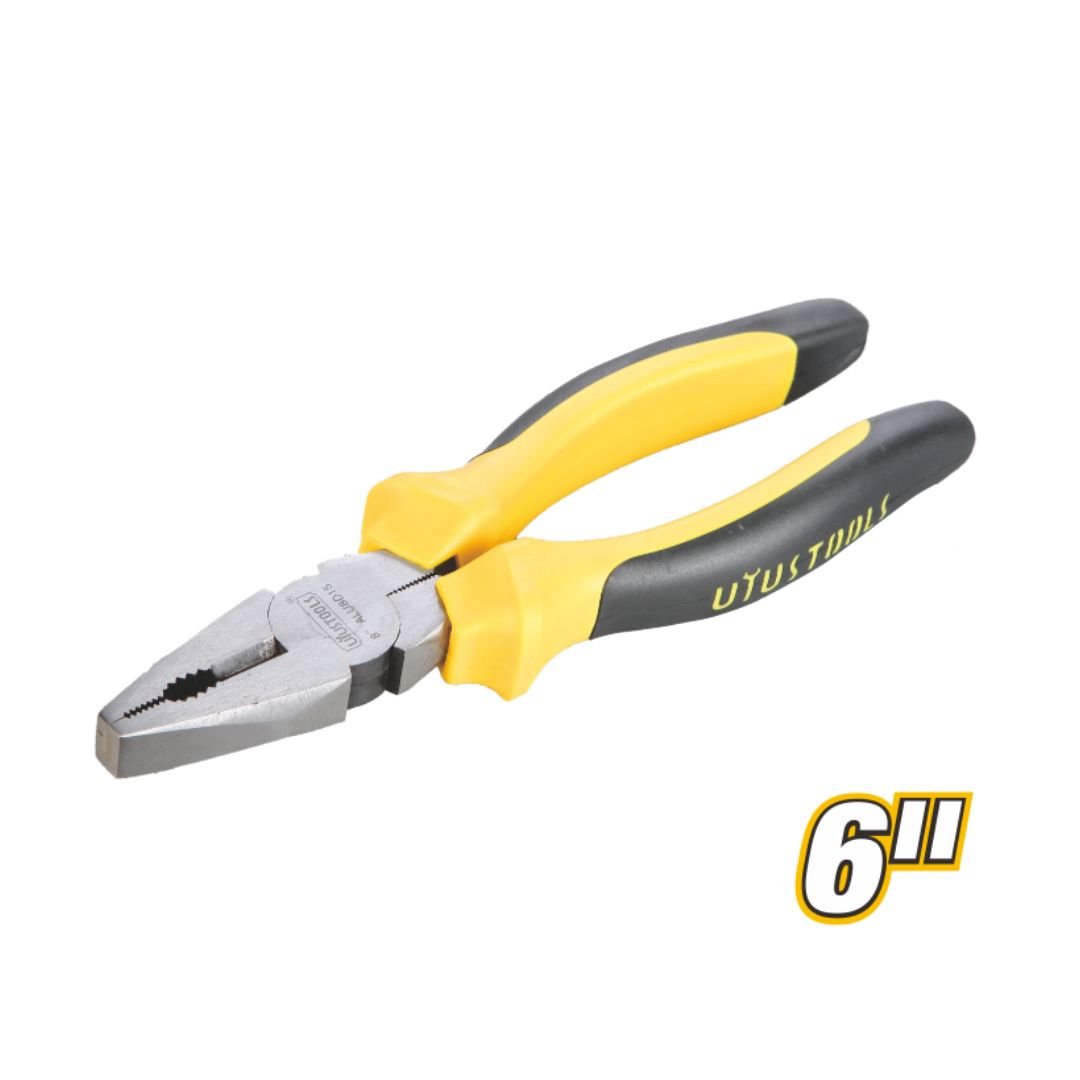 Combination Pliers with Hardened Cutting Edges and PVC Handle Model ARL-ALU6D15