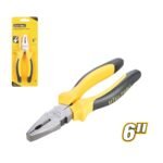 Combination Pliers with Hardened Cutting Edges and PVC Handle Model ARL-ALU6D15