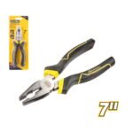 Combination Pliers with Laser Hardened Cutting Edges and TPR Grip Model ARL-ALU715