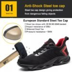 Comfortable Light Weight Sport Safety Shoes with Steel Toe ARL-TM3327